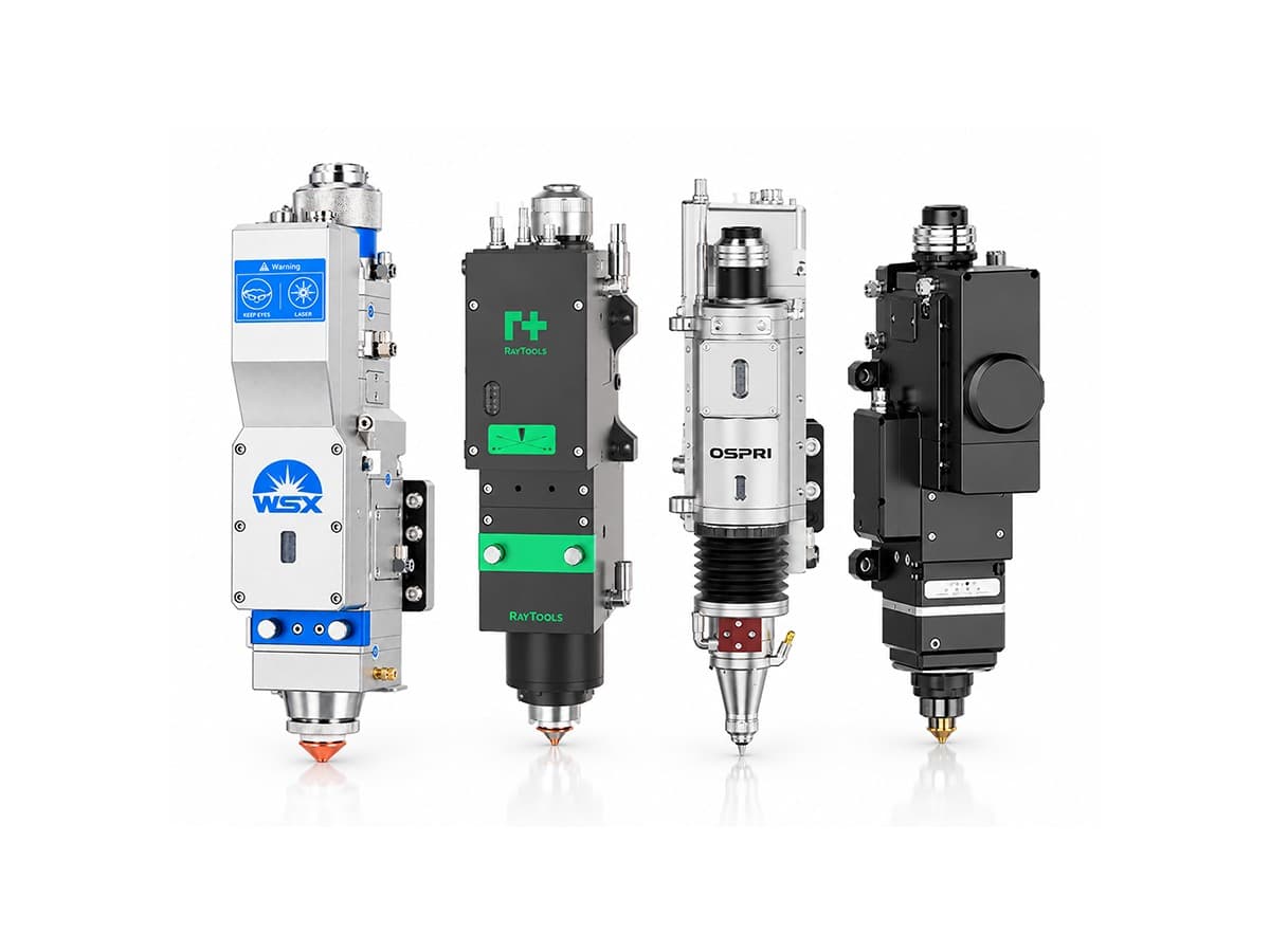 Raytools, Ospri, WSX and Bochu fiber laser cutting heads
