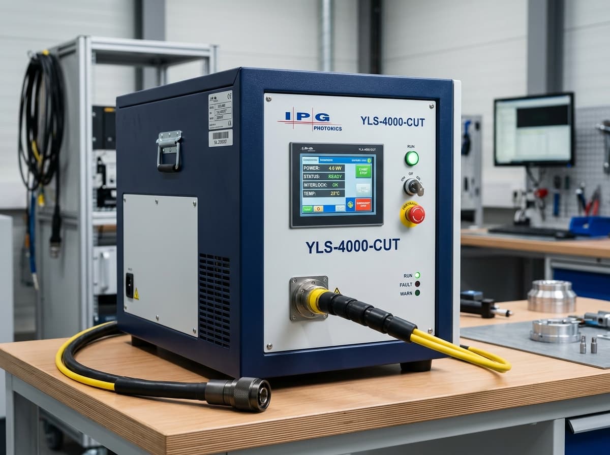 IPG Photonics Fiber Laser Source Diagnostics and Repair Bench Unit